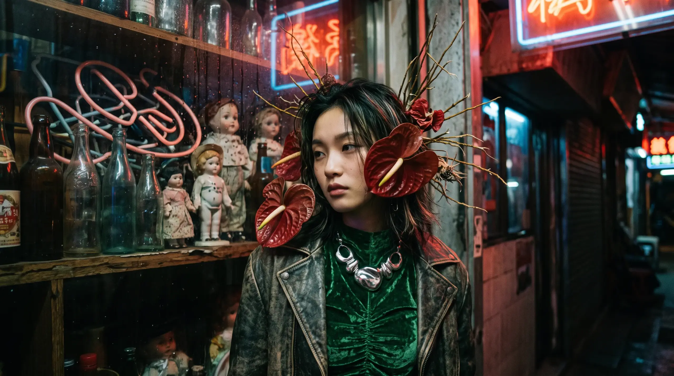 Editorial photograph with a surreal and cinematic visual identity